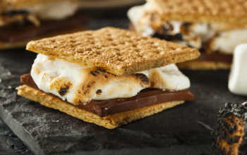 Stock photo of s'mores